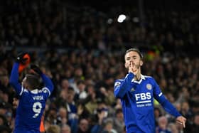 Leicester City midfielder James Maddison  (Photo by OLI SCARFF/AFP via Getty Images)