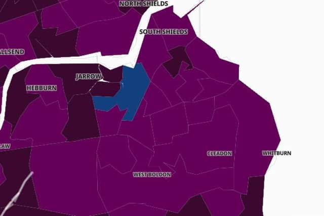 These are the areas of South Tyneside where Covid-19 cases continue to remain high.