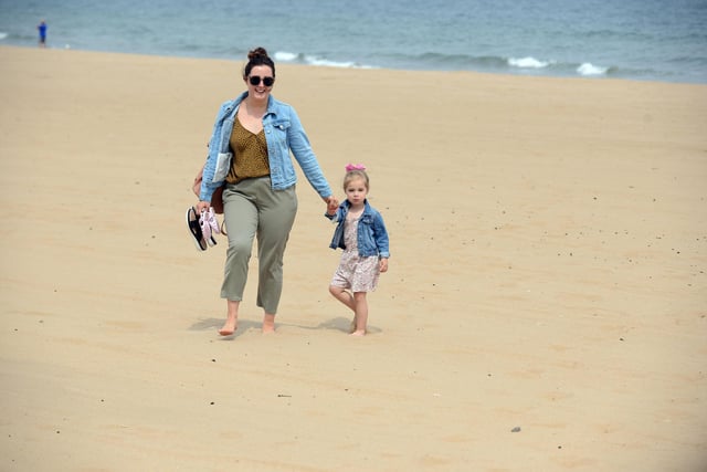 Katherine Jacobs with daughter Emily, three