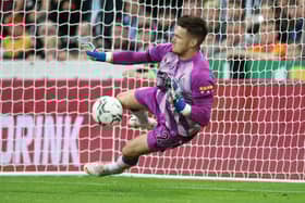 Freddie Woodman is currently on loan at Bournemouth (Photo by Ian MacNicol/Getty Images)