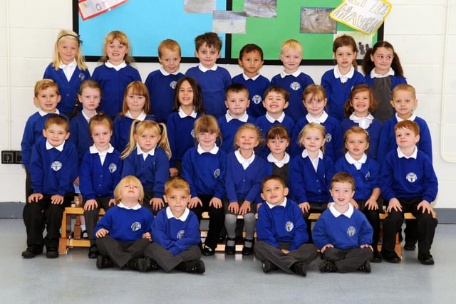 Mrs Brenen's class at Westoe Crown Primary School in 2013. Recognise anyone?