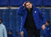 Former Chelsea manager Frank Lampard is reportedly a leading candidate to take charge of Newcastle United. (Photo by ANDY RAIN/POOL/AFP via Getty Images)
