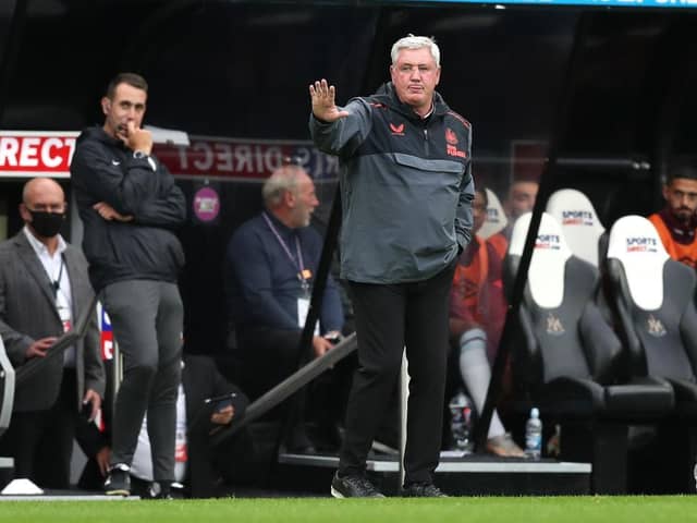 Newcastle manager Steve Bruce is looking for defensive reinforcements (Photo by George Wood/Getty Images)