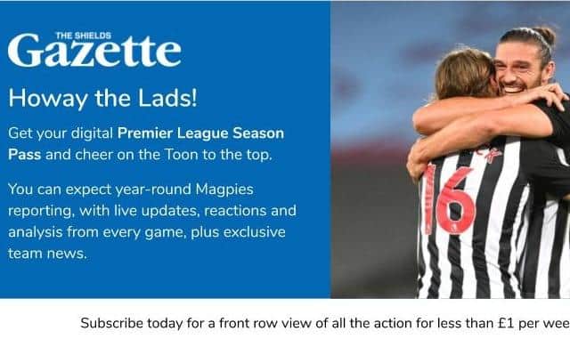 The Shields Gazette has launched a new sport-only subscription package.