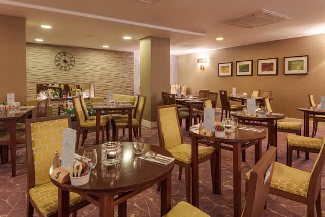 Dinner was in the 1779 Restaurant which serves a variety of seasonal dishes. Image: Pellier Photography