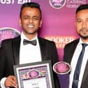 The Delhi 6 team celebrating the award
