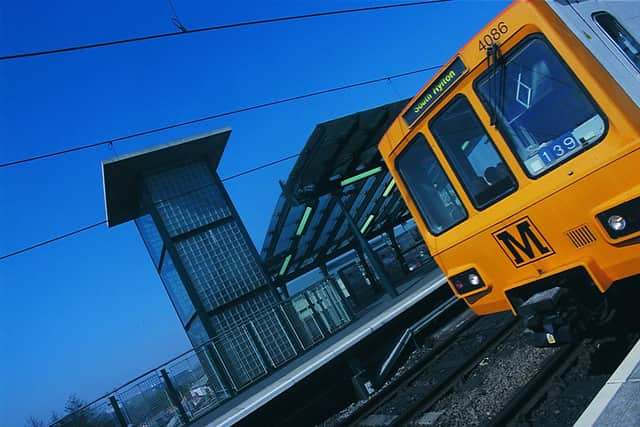 Tyne and Wear Metro train.