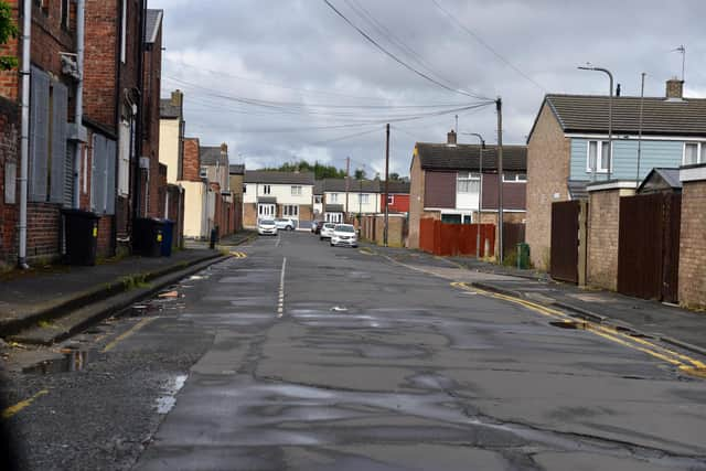 Seven complaints about anti-social behaviour in Grange Place, Jarrow, were made in April.