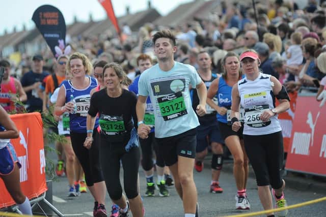 The Great North Run finish line will return to South Shields for the first time since 2019 on September 11. We find out about some of those taking part ...