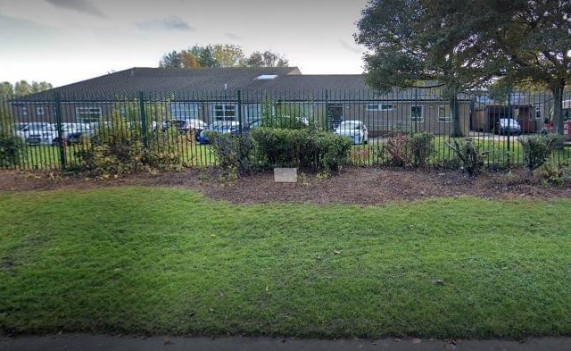 St Aloysius Catholic Junior School Academy was over its official capacity by 0.4 per cent. The school had one extra pupil on its roll.

Photograph: Google