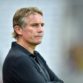 Phil Parkinson watches on as his side win 8-1 against Aston Villa U21s