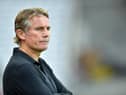 Phil Parkinson watches on as his side win 8-1 against Aston Villa U21s