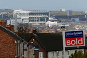 The Tyneside skyline which will be changed by the Strawberry Place development.