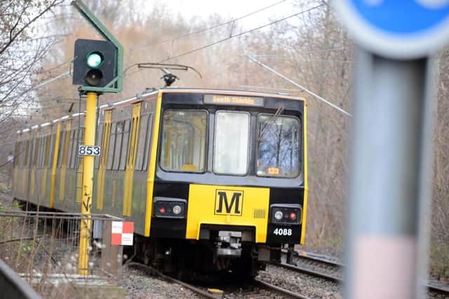 Metro services from Hebburn have been suspended.