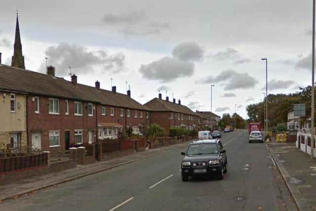 Police were called to Lyon Street in Hebburn following reports of a disturbance. Image copyright Google Maps.