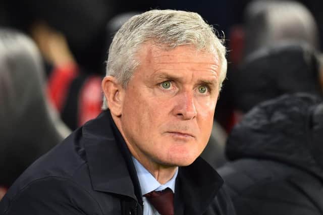 Mark Hughes. (Photo by GLYN KIRK/AFP via Getty Images)