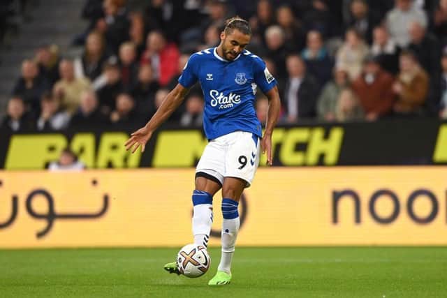 Everton striker Dominic Calvert-Lewin (Photo by Stu Forster/Getty Images)
