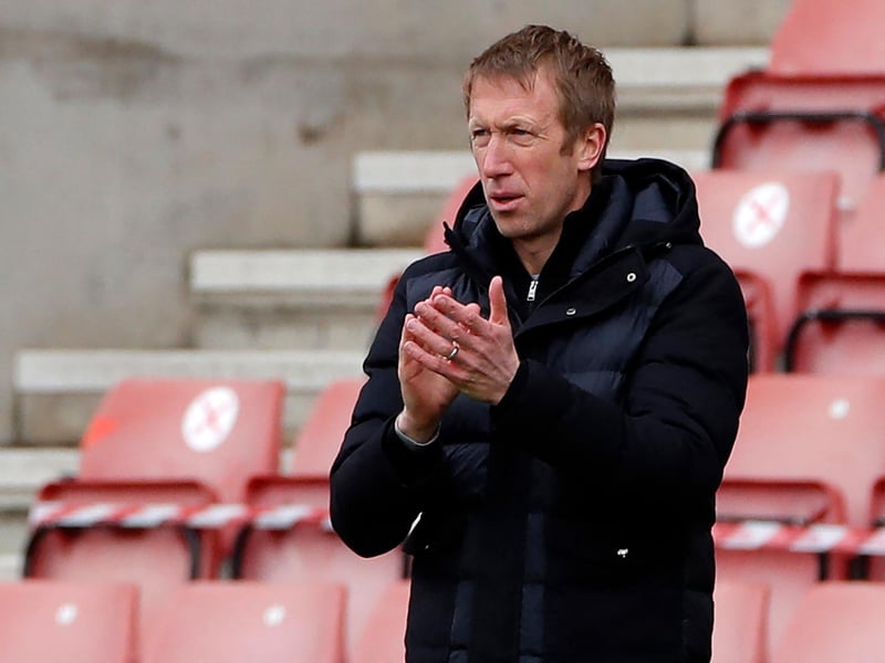 Brighton have played some exceptional football this season, but lacking a clinical, cutting edge has seen them drift perilously close to the relegation zone. Potter leaving now would, quite obviously, be a disaster.