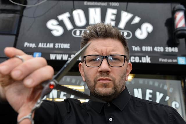 Master barber Allan Stone died suddenly in January this year.