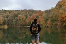 Will enjoys the Polish scenery