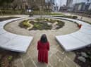 EMBARGOED TO 0001 WEDNESDAY JANUARY 05

Undated handout photo issued by Manchester City Council of The Glade of Light, a memorial to the 22 people murdered in the Manchester Arena terror attack which will officially open to the public from Wednesday. The memorial is a white marble "halo" bearing the names of those killed in the May 2017 outrage. Families of those who lost loved ones have been able to make personalised memory capsules, containing mementos and messages, which are embedded inside the halo. Issue date: Wednesday January 5, 2022. PA Photo. See PA story MEMORIAL Arena . Photo credit should read: Mark Waugh/Manchester City Council/PA Wire 

NOTE TO EDITORS: This handout photo may only be used in for editorial reporting purposes for the contemporaneous illustration of events, things or the people in the image or facts mentioned in the caption. Reuse of the picture may require further permission from the copyright holder. 
