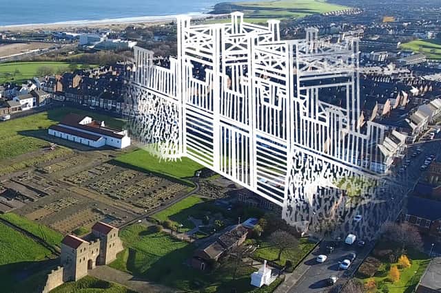 Evidence of an earlier Roman fort in South Shields