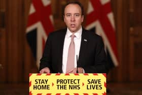 Health Secretary Matt Hancock