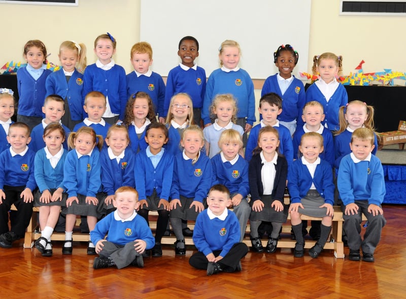 Does this bring back memories? It's Mrs Howe's class in 2014.