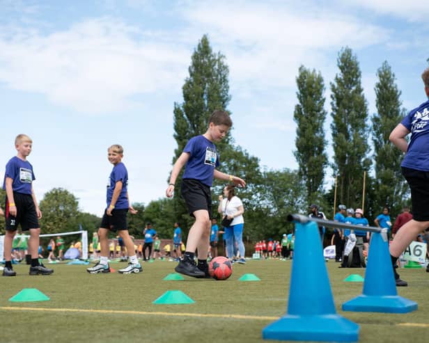 Gateshead School Sports Partnership event