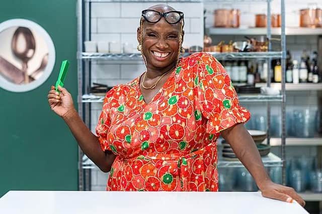 The host of Great British Menu, Andi Oliver (Picture: BBC/Optomen Television Ltd/Ashleigh Brown)