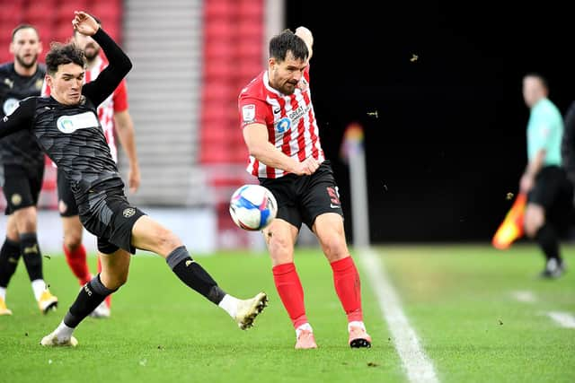 Bailey Wright in action against Wigan Athletic last season