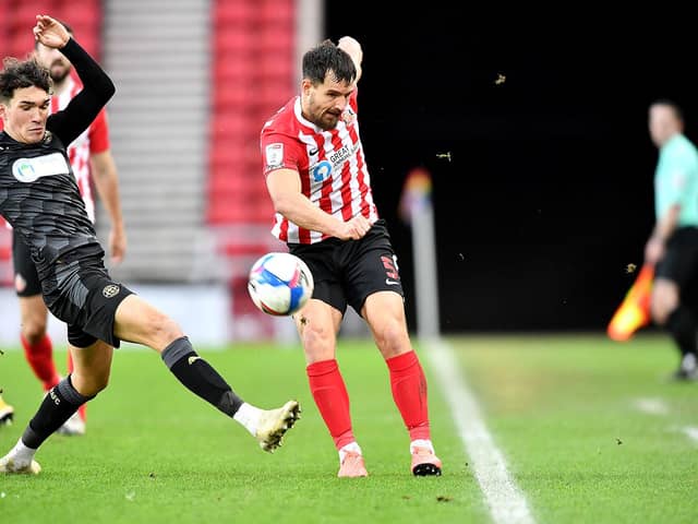 Bailey Wright in action against Wigan Athletic last season