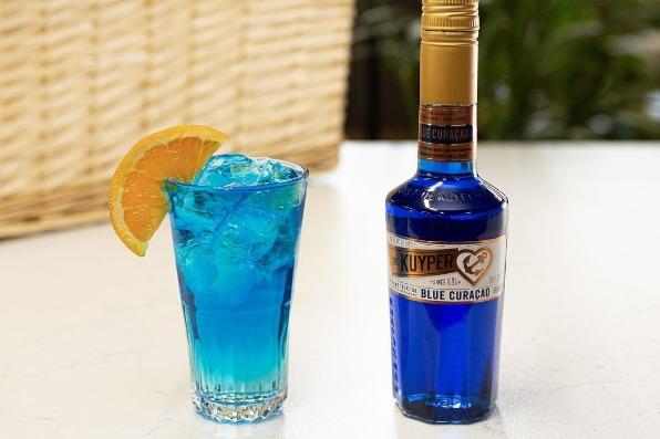This refreshing number is a fun cocktail for any summer soirée. With zesty and sweet notes this striking blue cocktail, made with De Kuyper Blue Curaçao, (available to buy in Morrisons) is just enough to make you feel like you’re on a beach in the Caribbean. This cocktail is also delicious without the vodka if you fancy something booze-free.
