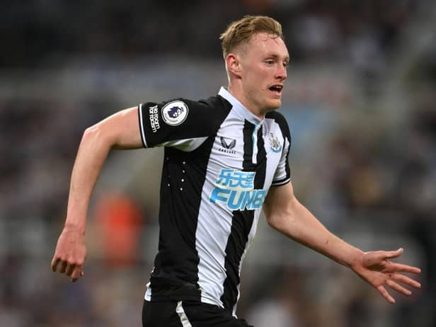Could James Rodriguez's departure from Everton trigger a move for Newcastle United's Sean Longstaff? (Photo by Stu Forster/Getty Images)
