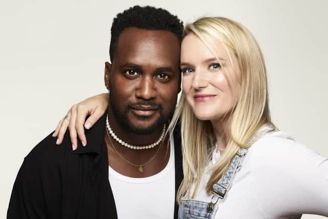 Kadiff Kirwan and Chloe Dixon (photo: Rankin/Macmillan Cancer Support)