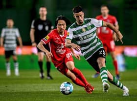 Sporting defender Goncalo Inacio has been linked with a move to Newcastle United this summer. (Photo by PATRICIA DE MELO MOREIRA / AFP)