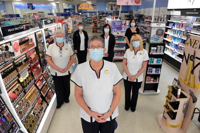 King Street Boots worker Sandra Huntley has been described as irreplaceable