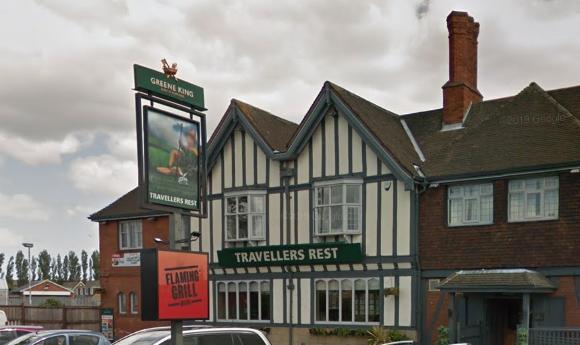 Travellers Rest, Stockton Road. Taking books for May 17 and later, with outdoor spaces currently open.