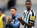 Newcastle United striker Alexander Isak.