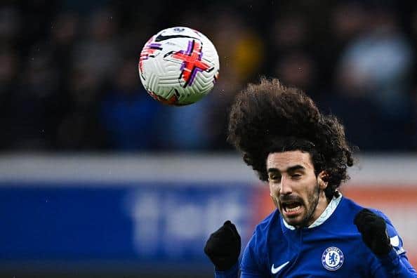 Chelsea's Spanish defender Marc Cucurella could be on hisway to Man United