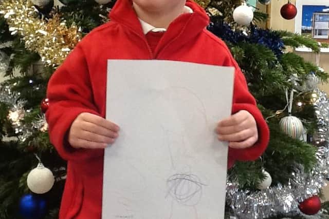 Nursery pupil's letter