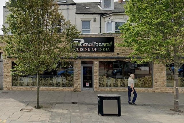 Radhuni is another Indian restaurant with a 4.5 rating from 659 Google reviews.