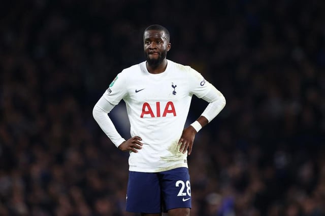 Total net spend = (-£231.60m), biggest net spend = 2020/21 (-£87.48m), smallest net spend = 2018/19 (+£4.82m), record signing in past five years = Tanguy Ndombele (£54.00m)
