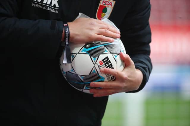 Balls have to be disinfected. Picture: Getty
