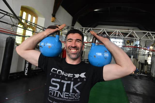 STK Fitness owner Ant Clennan.