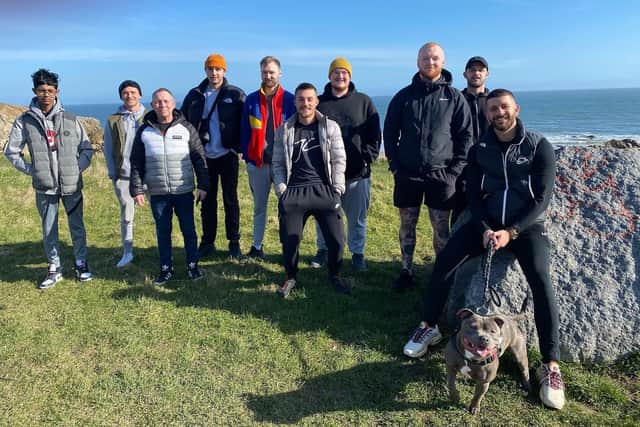 The weekly walk takes place in South Shields every Saturday.