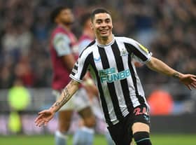 Newcastle United Player of the Month Miguel Almiron (Photo by Stu Forster/Getty Images)