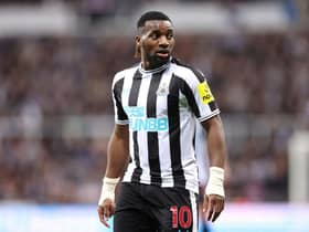 Newcastle United winger Allan Saint-Maximin.