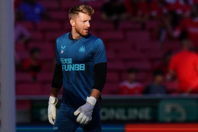 Newcastle United goalkeeper Mark Gillespie is available for the Carabao Cup final.