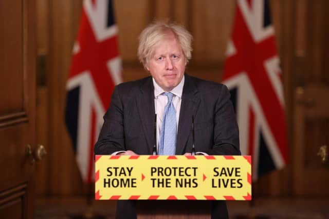 Prime Minister Boris Johnson. (Photo by Steve Reigate - WPA Pool/Getty Images.)